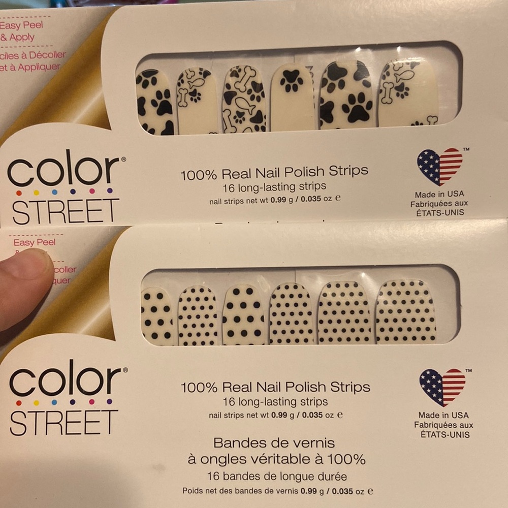 Color Street - Party Paws and Polka Dot-Com